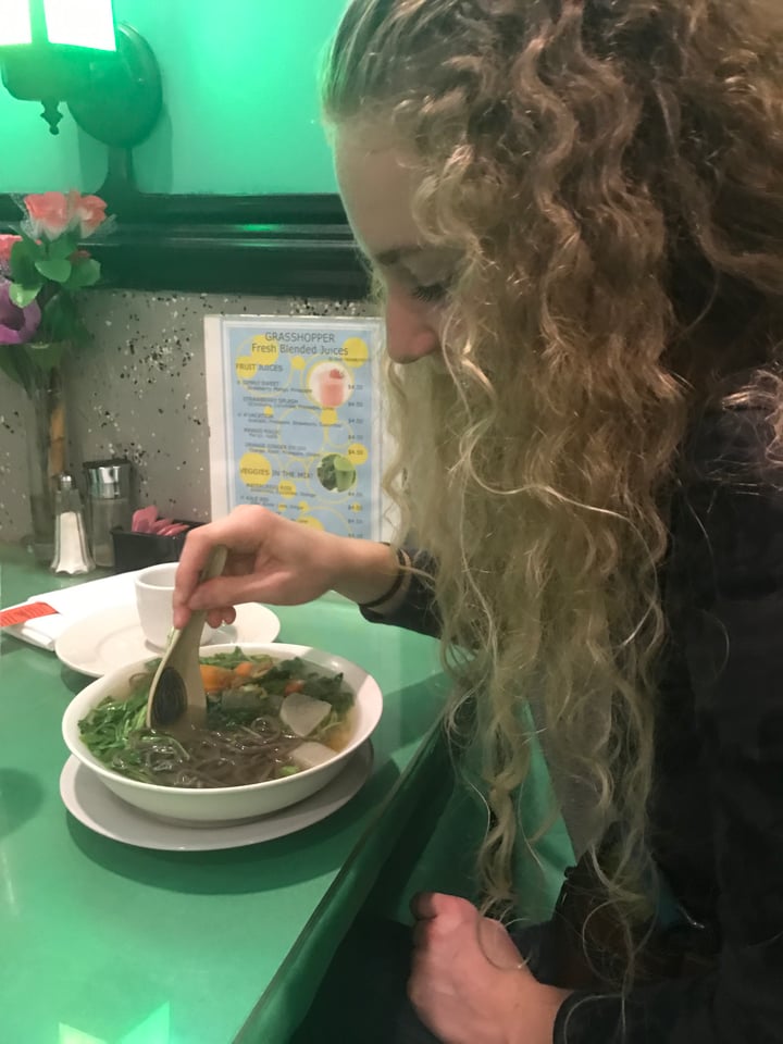 photo of Grasshopper Buckwheat Noodle Soup shared by @aroub99 on  27 Nov 2018 - review