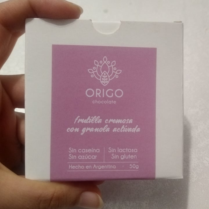 photo of Origo Chocolate Frutilla Cremosa Con Granola Activada shared by @aldyflorent on  04 Jan 2022 - review
