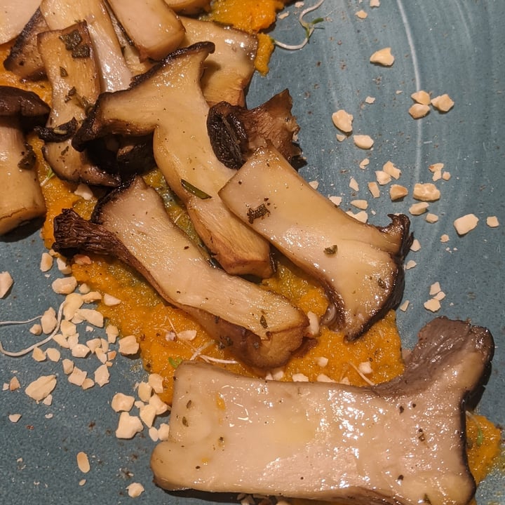 photo of Il Rovescio Tagliata Di Cardoncelli Su Crema Di Zucca Con Granella Di Nocciole E Germogli shared by @nenanena on  23 Jan 2022 - review