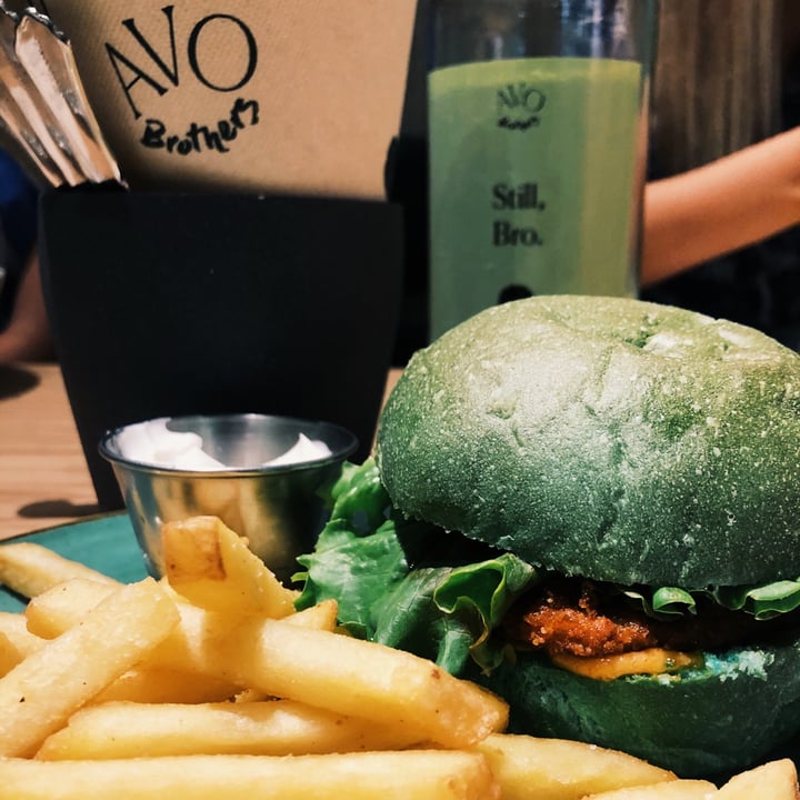 photo of Avo Brothers This isn’t Chicken Burger & fries shared by @thelisasofar on  19 Apr 2021 - review