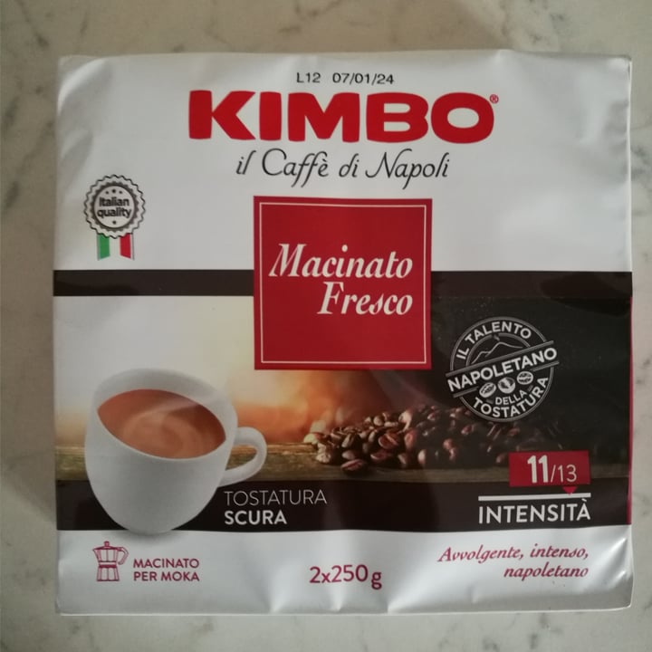 photo of Kimbo Caffè macinato fresco shared by @veglife95 on  23 Mar 2022 - review