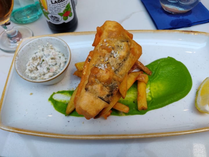 photo of TWELVE EATERY Beer battered tofu and chips shared by @thecheeyscamp on  02 Sep 2019 - review