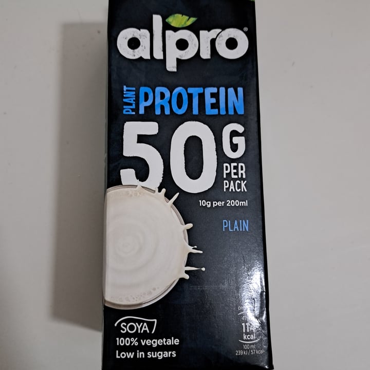 photo of Alpro Latte di soia Alpro Plant protein 50 g shared by @eldiablo on  26 Sep 2022 - review