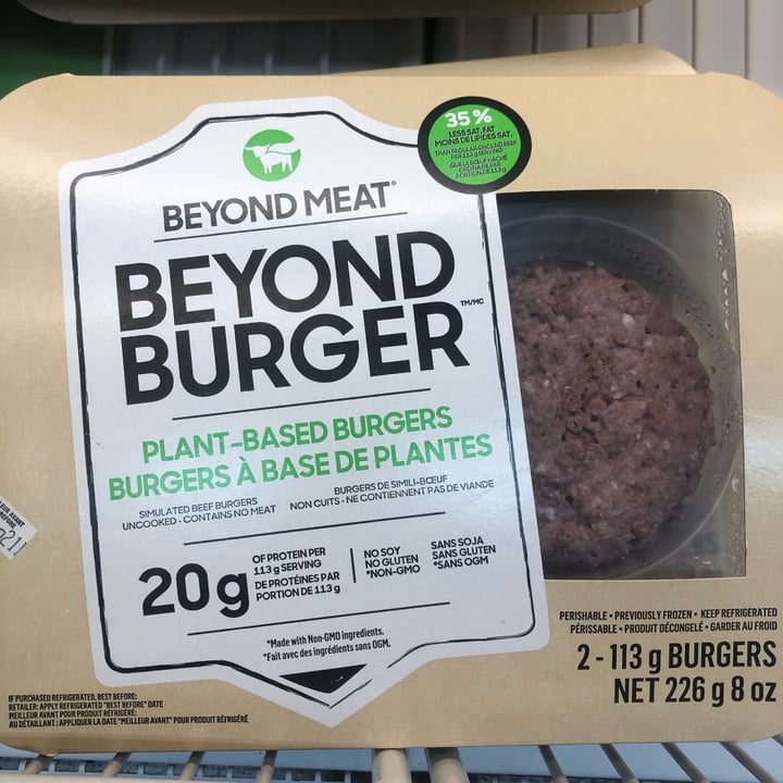 photo of Beyond Meat Beyond Burger Plant-Based Patties shared by @weepingwillow0 on  26 Nov 2021 - review