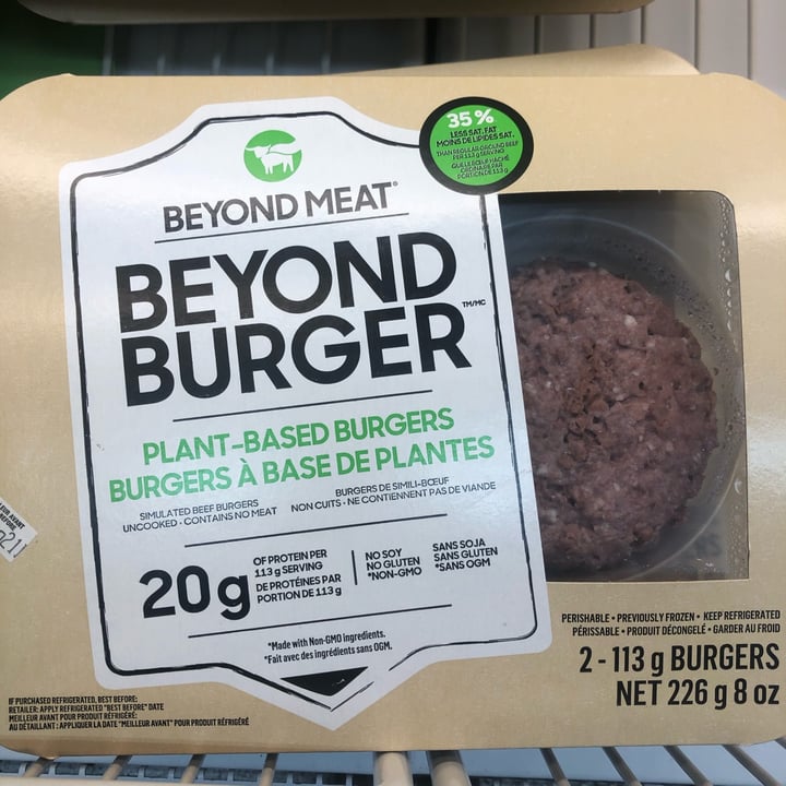 review photo of Beyond Meat Beyond Burger Plant-Based Patties shared by @weepingwillow0 on 26 Nov 2021 - review