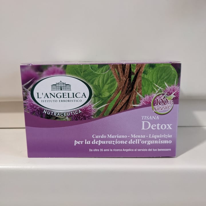 photo of L'angelica Tisana detox shared by @worldthroughmymind on  15 Apr 2022 - review