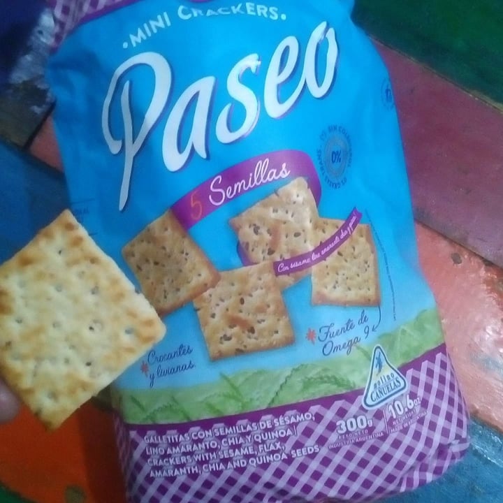 review photo of Molino Cañuelas Galletitas Mini Crackers Sin Sal Paseo shared by @cachafazero on 12 Jun 2020 - review