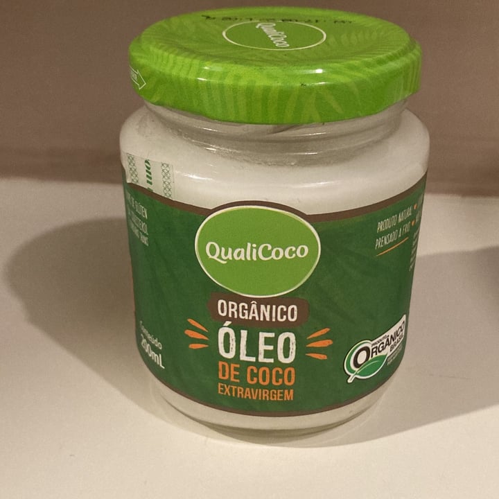 photo of Qualicoco Óleo de coco extra virgem prensado a frio shared by @eliscolombo on  27 May 2022 - review