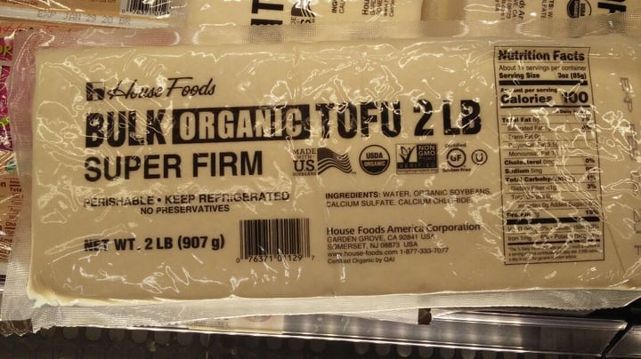 photo of House Foods Bulk tofu super firm shared by @carolj on  17 Jan 2020 - review