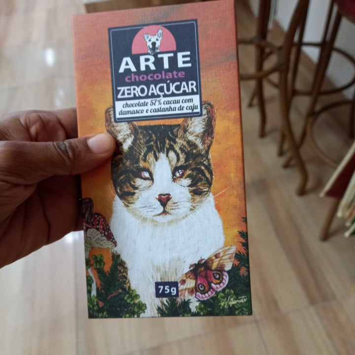 photo of Arte Chocolate chocolate zero açucar 57% shared by @ednanunes on  05 Jun 2022 - review