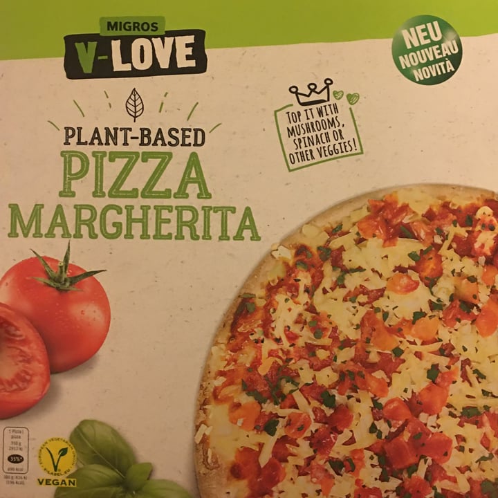 photo of Migros V-Love Pizza Margherita shared by @matinegri on  12 Mar 2022 - review