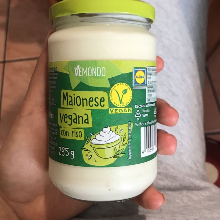 review photo of Vemondo Maionese Vegana con Riso shared by @veggiesara on 12 Oct 2022 - review