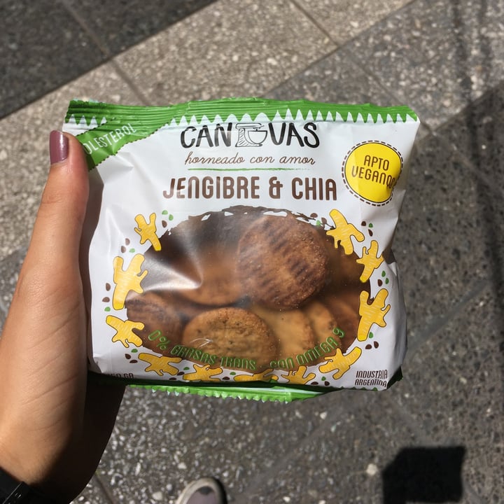 photo of Canvas Galletitas de Jengibre & Chia shared by @aalmaborghi on  10 Feb 2022 - review