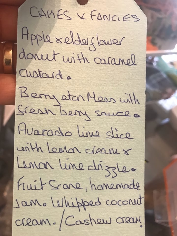 photo of Forge Cottage Afternoon Tea shared by @carriethevegan on  02 Apr 2020 - review