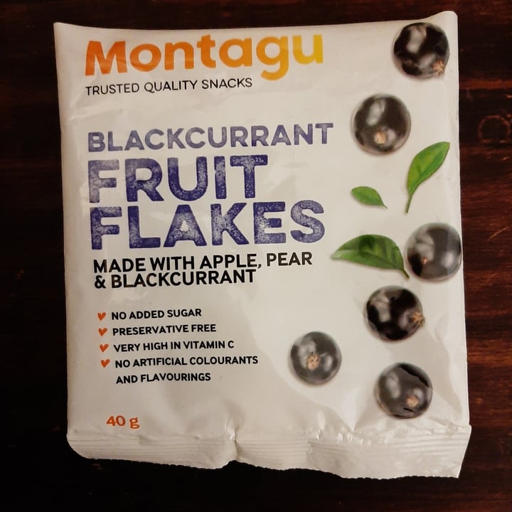 photo of Montagu Blackcurrant fruit flakes shared by @bl on  24 May 2021 - review