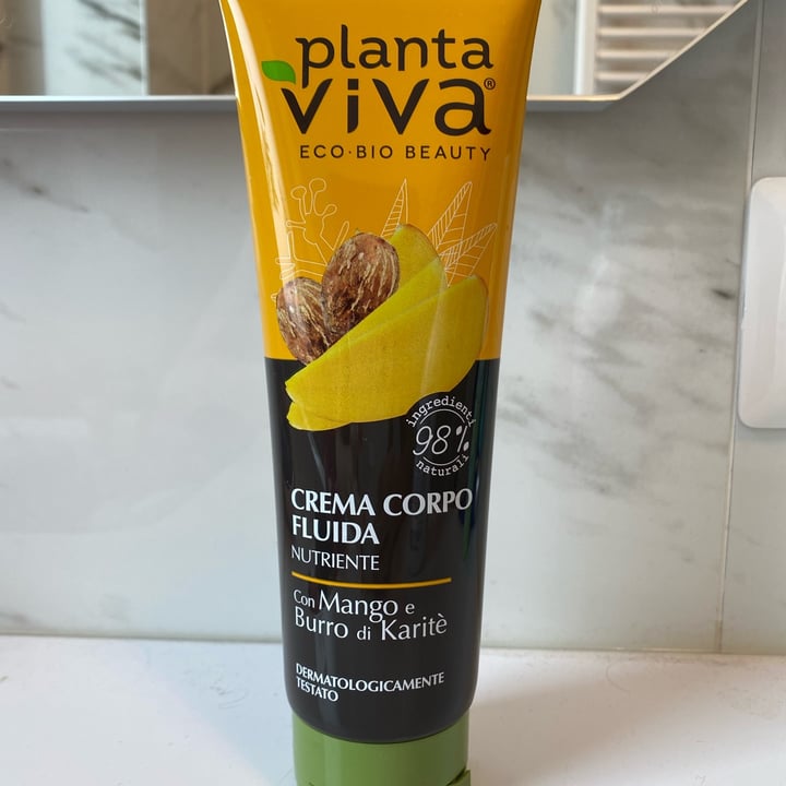 photo of Planta viva Crema corpo fluida con mango e burro di karité shared by @eliana89 on  12 May 2022 - review