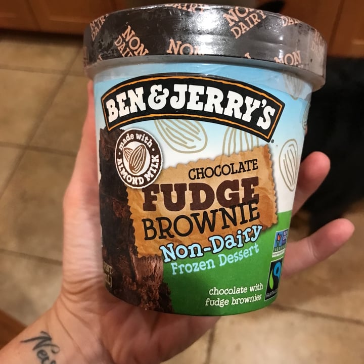 photo of Ben & Jerry's Chocolate Fudge Brownie Non-Dairy Ice Cream shared by @steelefamily on  18 Aug 2020 - review