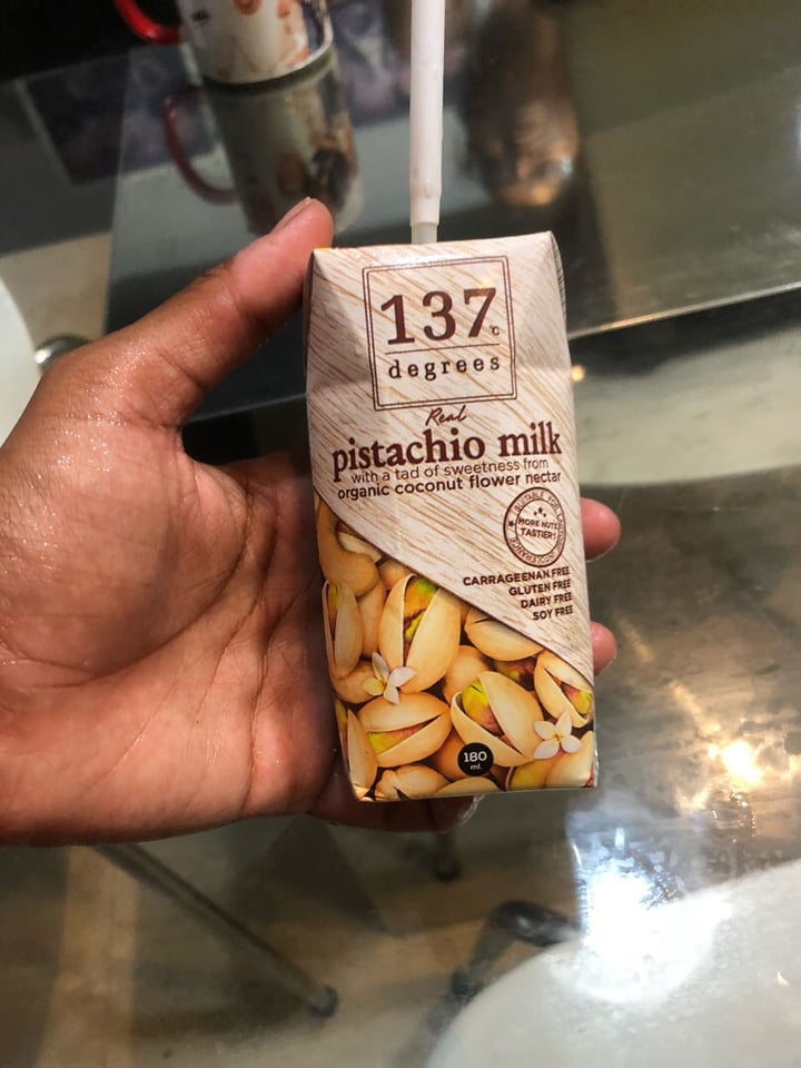 photo of 137 degrees Pistachio Milk shared by @alyrauff on  19 Nov 2018 - review