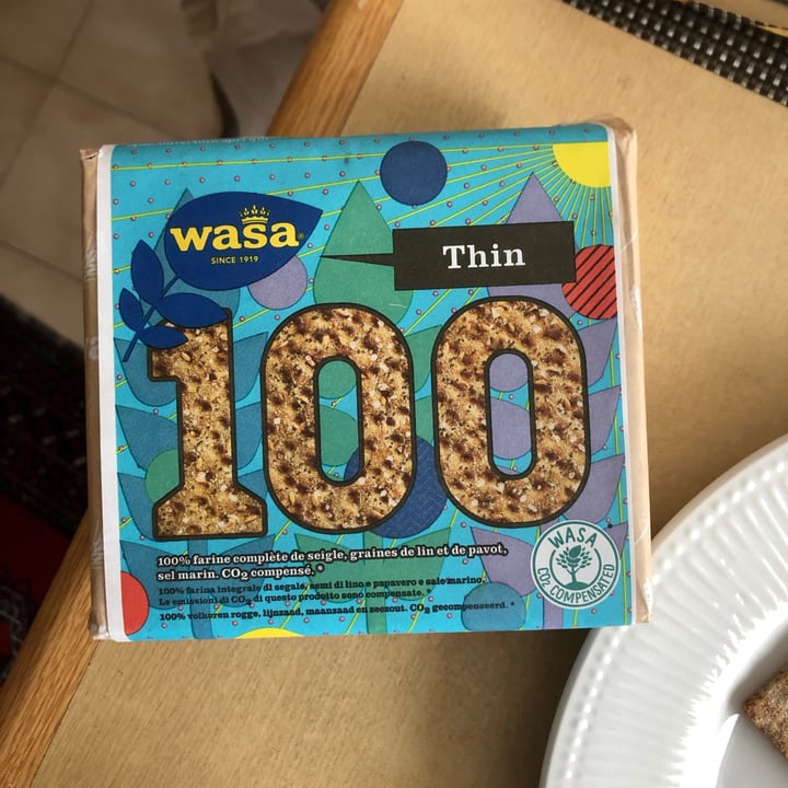 photo of Wasa Wasa Thin shared by @aleotta on  10 Apr 2022 - review