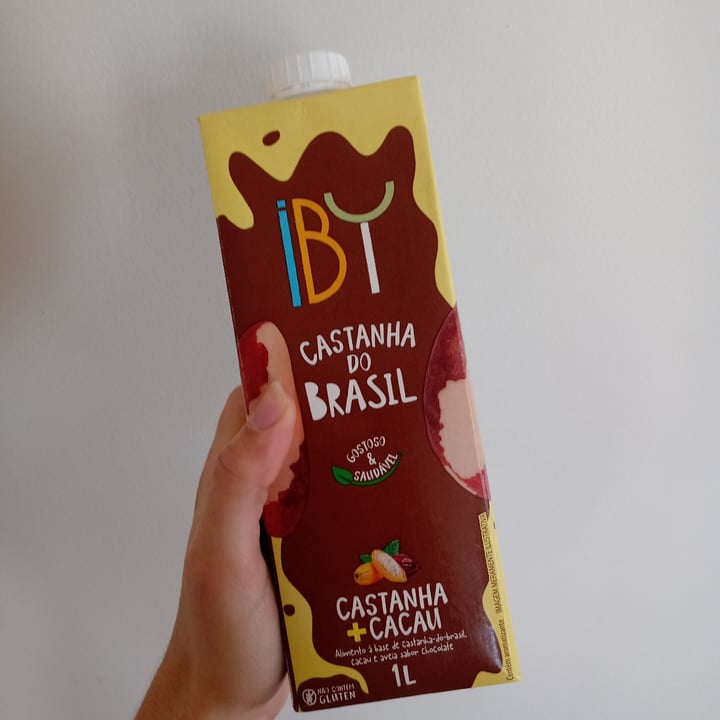 review photo of Iby foods Leite castanha + cacau shared by @veganamineira on 03 Aug 2022 - review
