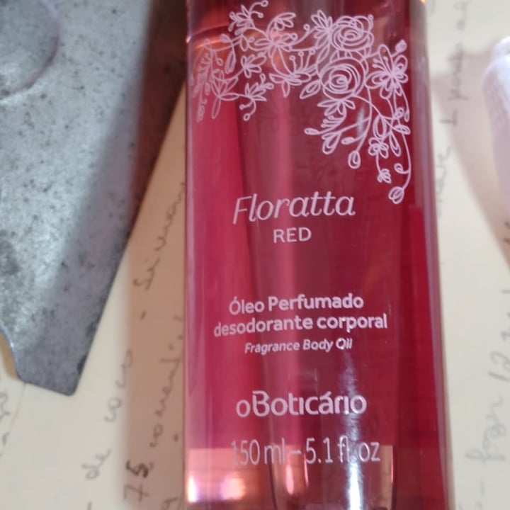 photo of O Boticário Óleo Perfumado Floratta Red shared by @sato on  30 Jul 2022 - review