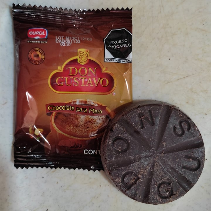 photo of Don Gustavo Chocolate Para Mesa shared by @pepitanugg3t on  20 Jun 2022 - review