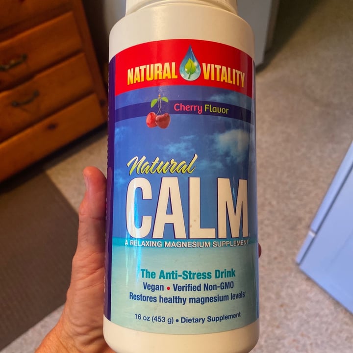 photo of Natural Calm Natural Calm: Cherry flavor shared by @cyiamvegan on  30 Apr 2020 - review