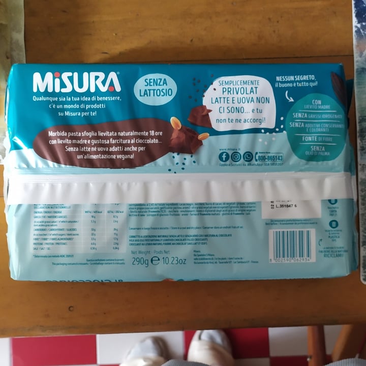 photo of Misura Cornetti al cioccolato Privolat shared by @serena342060 on  22 Apr 2021 - review