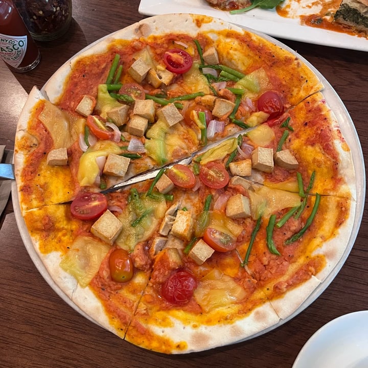 review photo of Original Sin Mediterranean Restaurant Kashmir Pizza shared by @flexivegan on 19 Sep 2022 - review