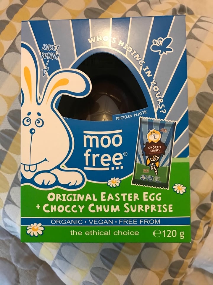 photo of Moo Free Original Easter Egg + Choccy Chum Surprise shared by @charlotteduncan on  28 Mar 2020 - review