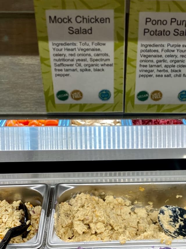 Foto do prato “Mock Chicken Salad”