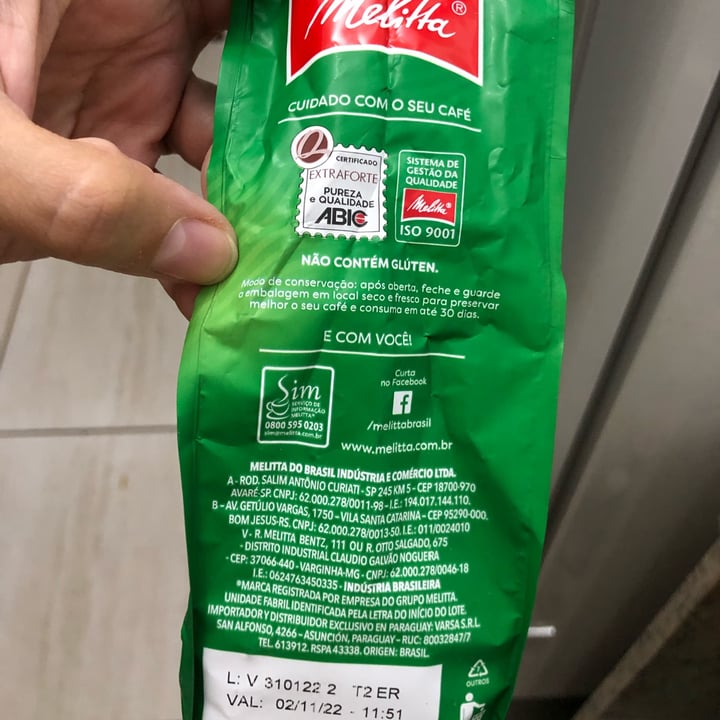 photo of Melitta Tradicional shared by @lyssaportal on  12 May 2022 - review