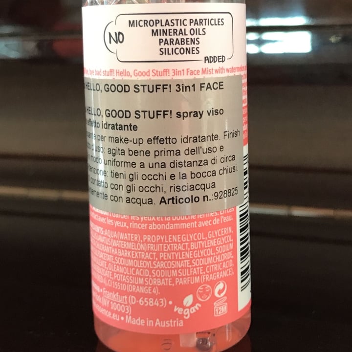 review photo of Essence Hello, Good Stuff! 3in1 Face Mist shared by @asia7 on 17 Feb 2022 - review