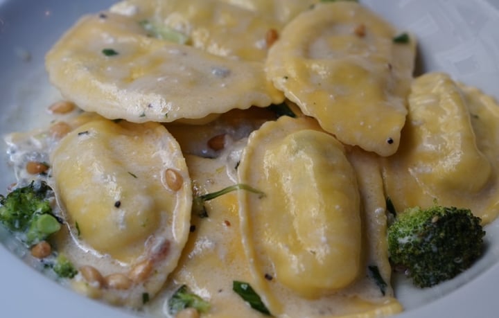 review photo of Trabuxu Bistro Ricotta & Pine Nut Ravioli shared by @ashleytknight5 on 04 Mar 2018 - review