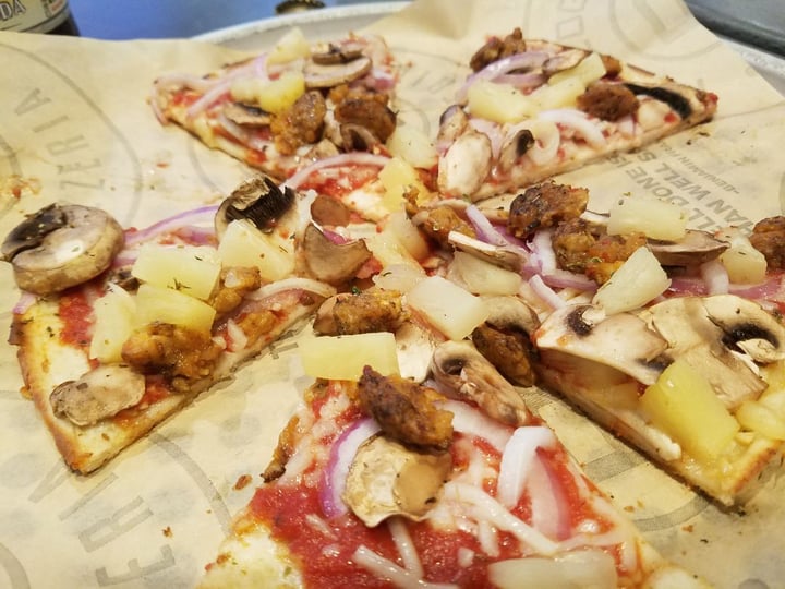 review photo of Pieology Pizzeria Create Your Own Pizza shared by @technovegan on 16 Jan 2020 - review