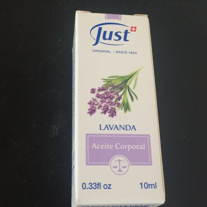 review photo of Just Aceite corporal de lavanda shared by @valenmalah on 10 Nov 2021 - review