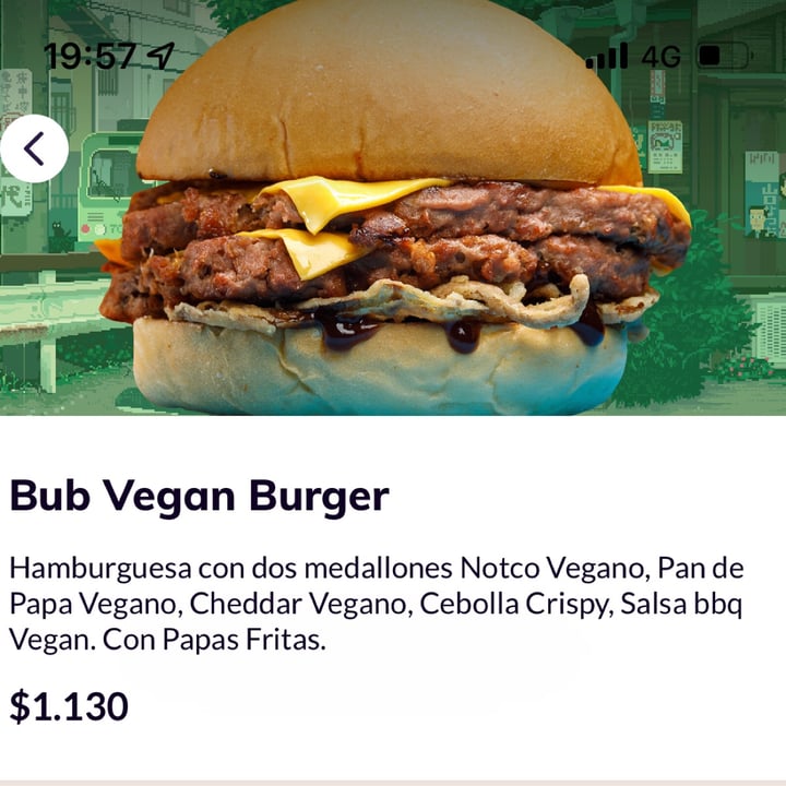 photo of Burgertify Bub Vegan Burger shared by @emanuelo on  07 Jul 2022 - review