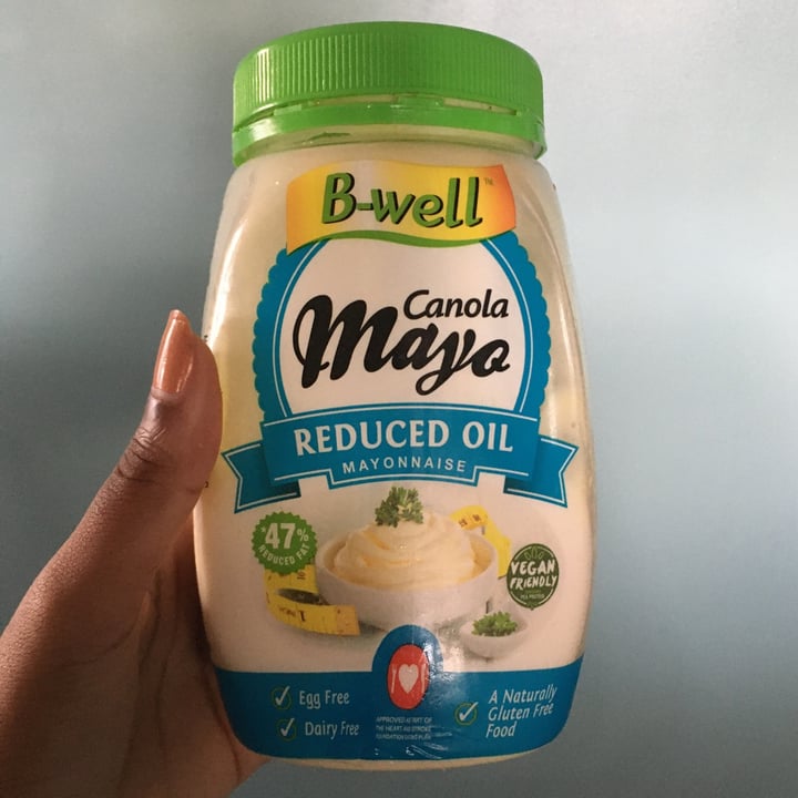 photo of B-well Canola Mayo Reduced Oil shared by @cebomtshemla on  16 Dec 2020 - review