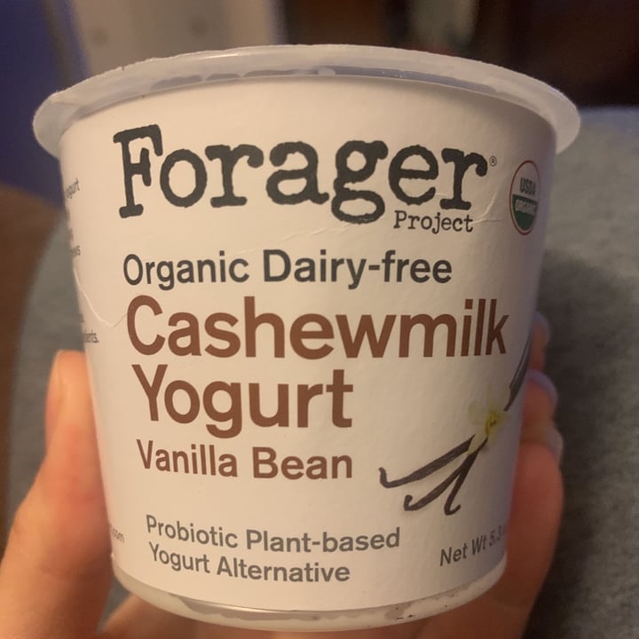 photo of Forager Project Organic Dairy-free Cashewmilk Yogurt Vanilla Bean shared by @thenomadicbees on  29 Mar 2021 - review