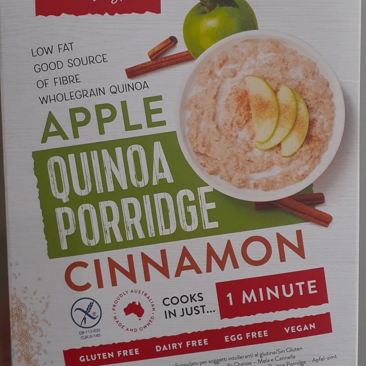 review photo of Orgran Porridge de quinoa manzana y canela shared by @gabumar on 12 Oct 2020 - review