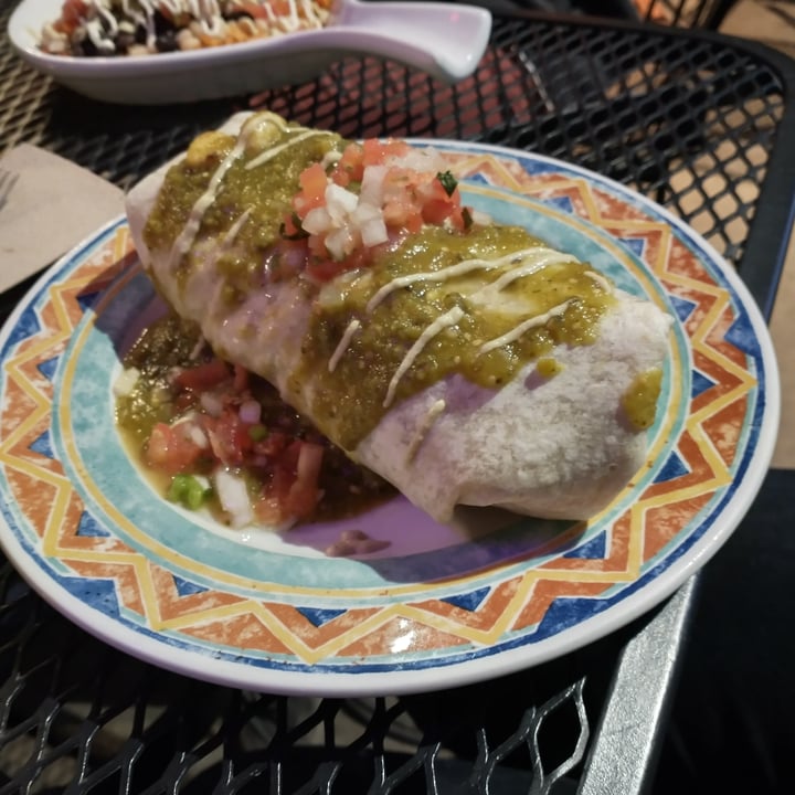 photo of Cozy Plum Bistro Chile Verde Burrito shared by @gr8tfulred on  01 Feb 2022 - review