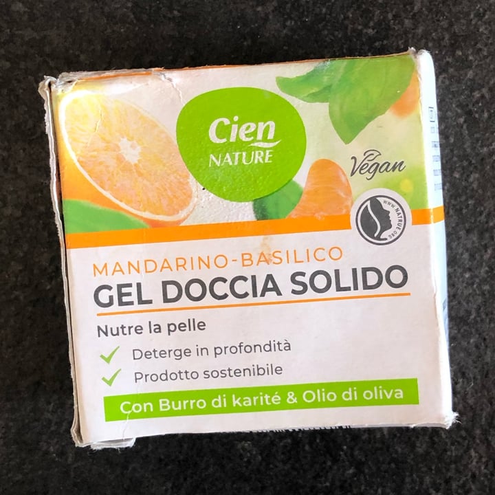 photo of Cien Gel Doccia Solido Mandarino-Basilico shared by @glottaveg93 on  20 Sep 2022 - review