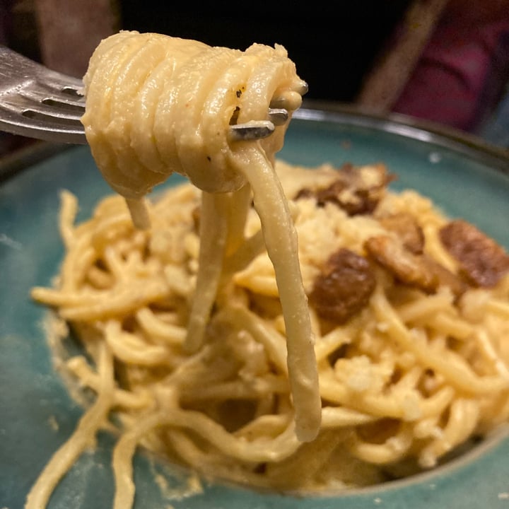 review photo of Rifugio Romano Vegan Carbonara shared by @littleflame on 12 May 2022 - review
