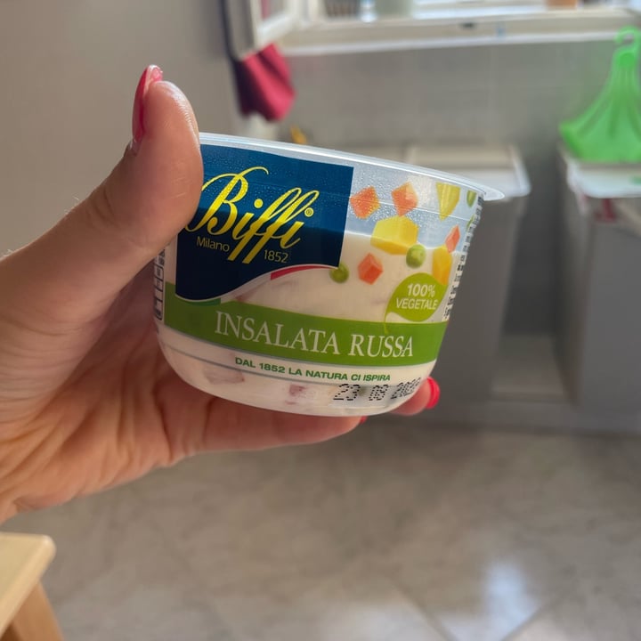 review photo of Biffi Insalata Russa 100% Vegetale shared by @ninettaveg on 26 Jul 2022 - review