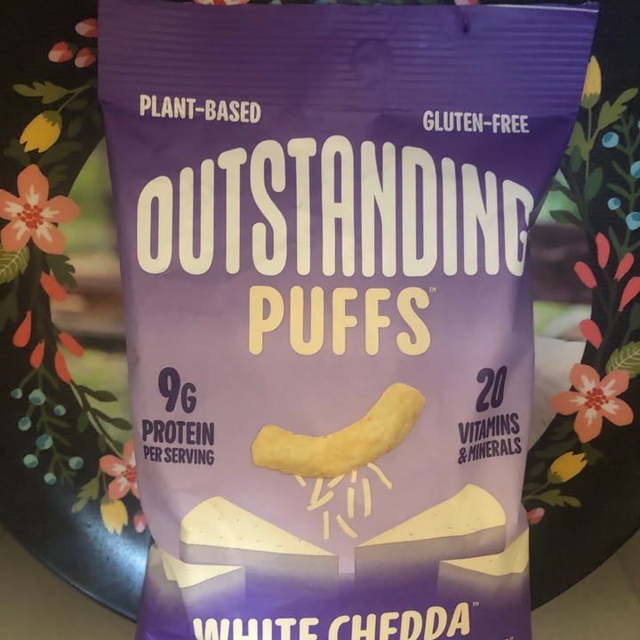 photo of Outstanding Foods White Chedda Puffs shared by @bandita on  28 Aug 2022 - review