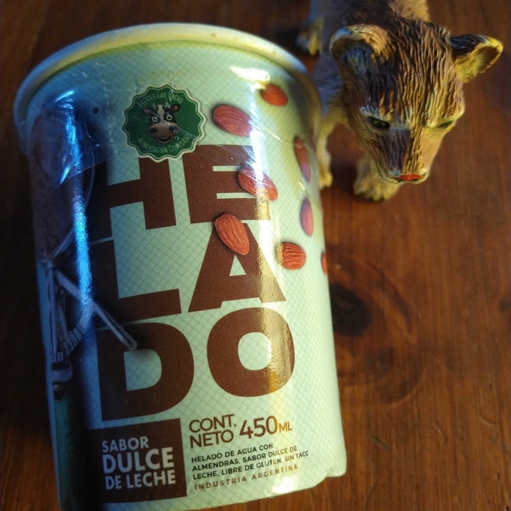 review photo of Felices Las Vacas Helado de Agua sabor Dulce de Leche shared by @almavegana1 on 27 Mar 2021 - review