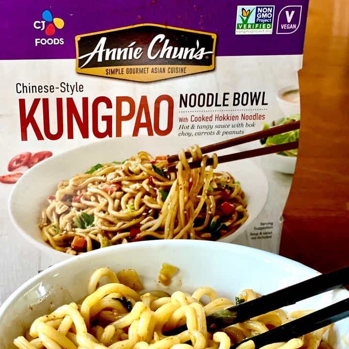 photo of Annie Chun's Kung Pao Noodle Bowl shared by @theveganmary on  18 Jun 2021 - review