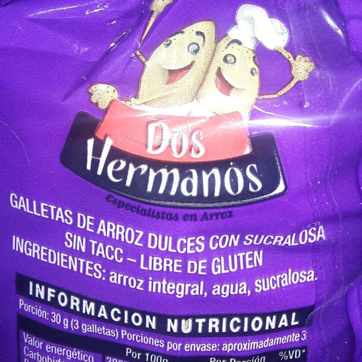 review photo of Dos hermanos Galletas de arroz dulces shared by @pr0greexagerada on 02 Jul 2022 - review