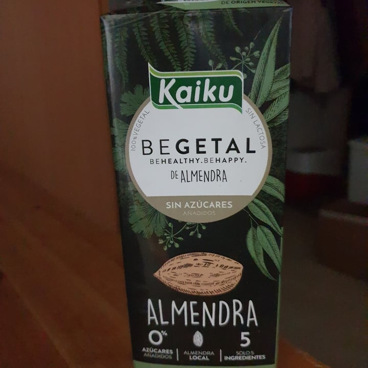 photo of Kaiku BeGetal De Almendra shared by @veggieleni on  07 Jun 2021 - review