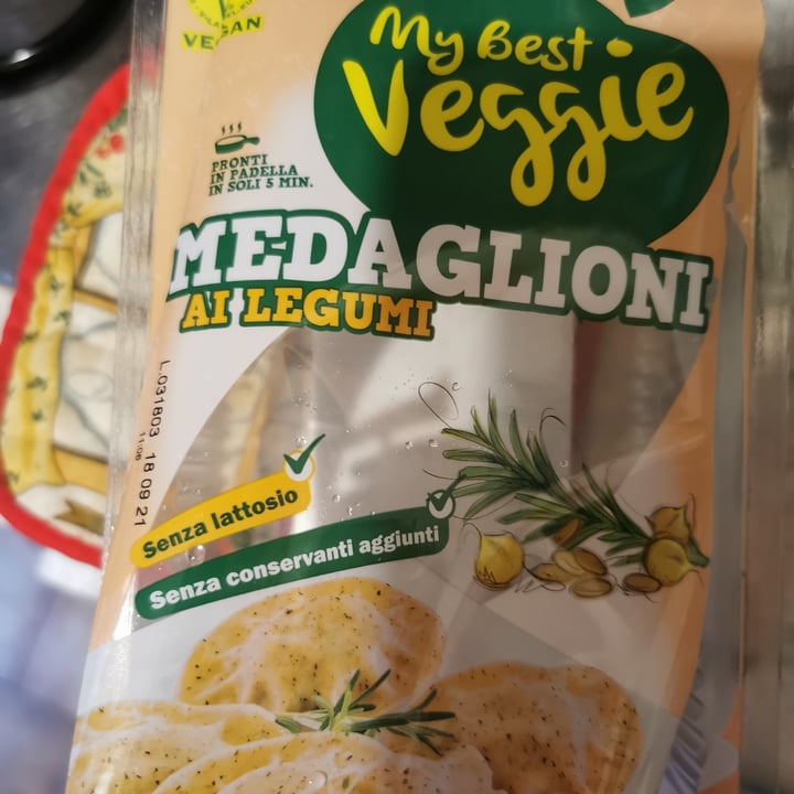 review photo of My Best Veggie Medaglioni ai legumi shared by @valemox on 15 Aug 2021 - review